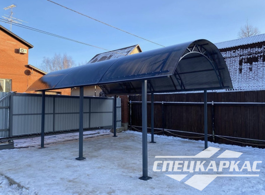 Навес для одного автомобиля 6х4 №54 - фото 1500